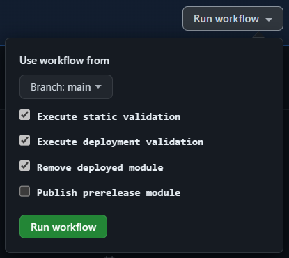 Module Pipeline Input