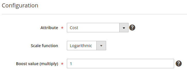 Configuration Fieldset