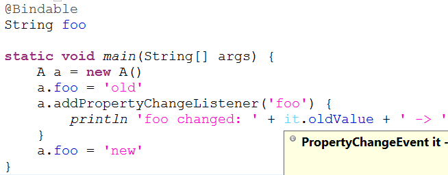 Closure parameter type inference screenshot